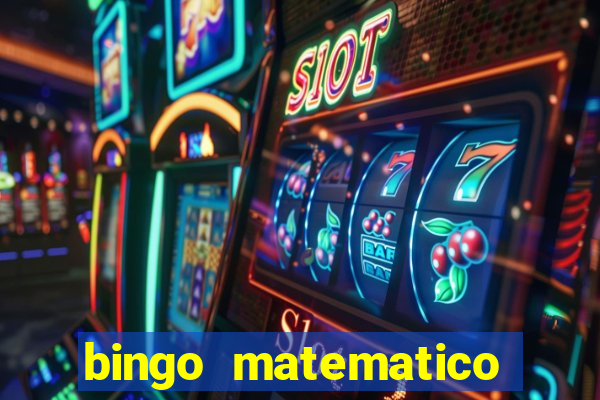 bingo matematico para ensino medio